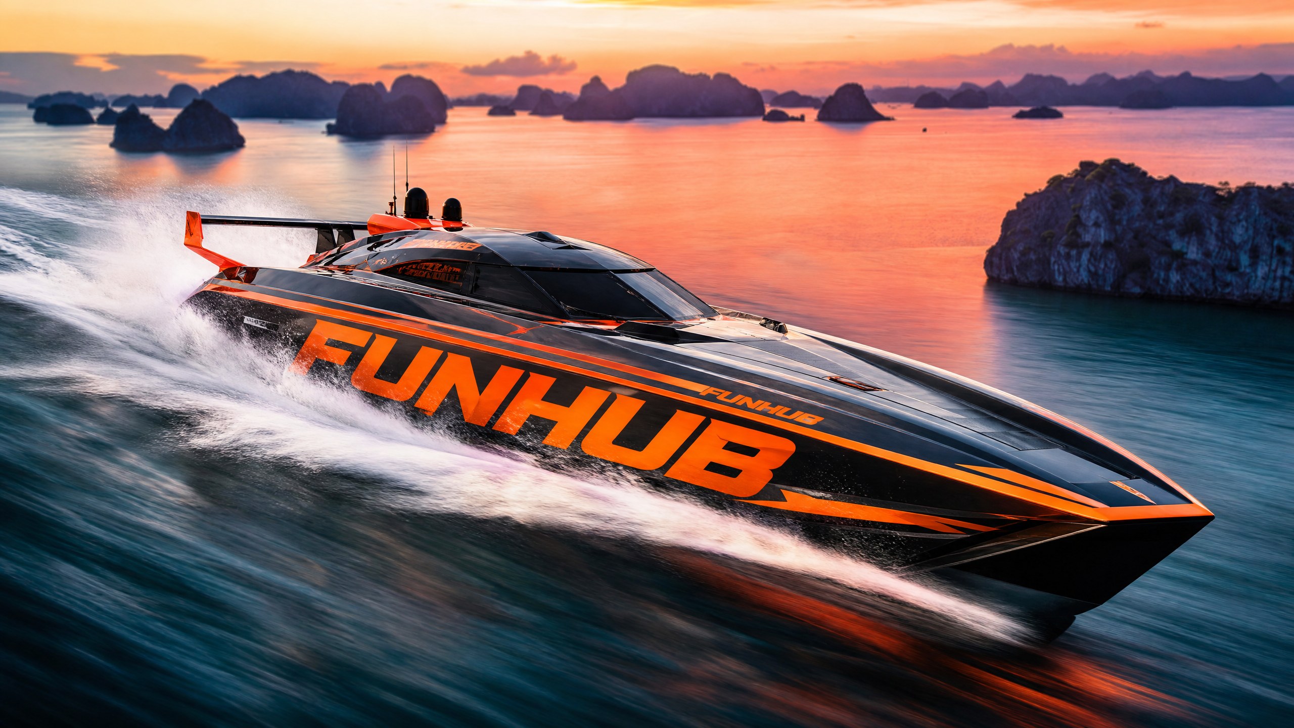 Funhub Nomad 42 Liveaboard Cruiser — Full-Time Residential Yacht with Washing Machine