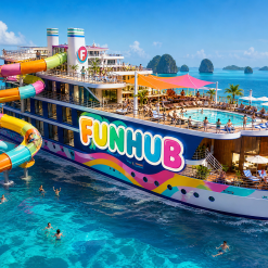 Funhub Coastal 30 Pocket Cruiser — Trailer-Sailer with Lifting Keel