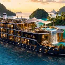 Funhub Horizon 52 Sailing Yacht — Blue Water Cruiser with Teak Deck