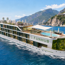 Funhub Lagoon 35 Sailing Trimaran — High-Speed Coastal Racer with Rotating Mast