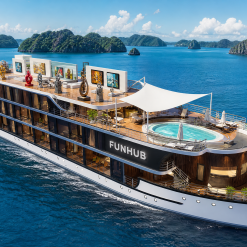 Funhub Summit 80 Expedition Superyacht — Ice-Class Hull with Submarine Bay