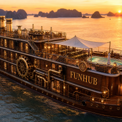 Funhub Classic 58 Trawler Yacht — Displacement Cruiser with Stabilized Passage Maker